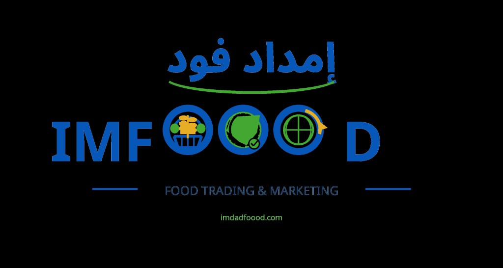 إمداد فود IMFOOOD — شعار ثنائي اللغة